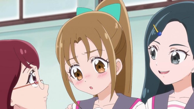 Scene from You and Idol Pretty Cure